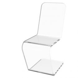 Chaise design transparente...